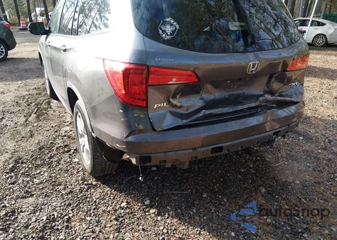 2018 Honda Pilot Lx из США, поврежденный, VIN 5FNYF6H12JB024949